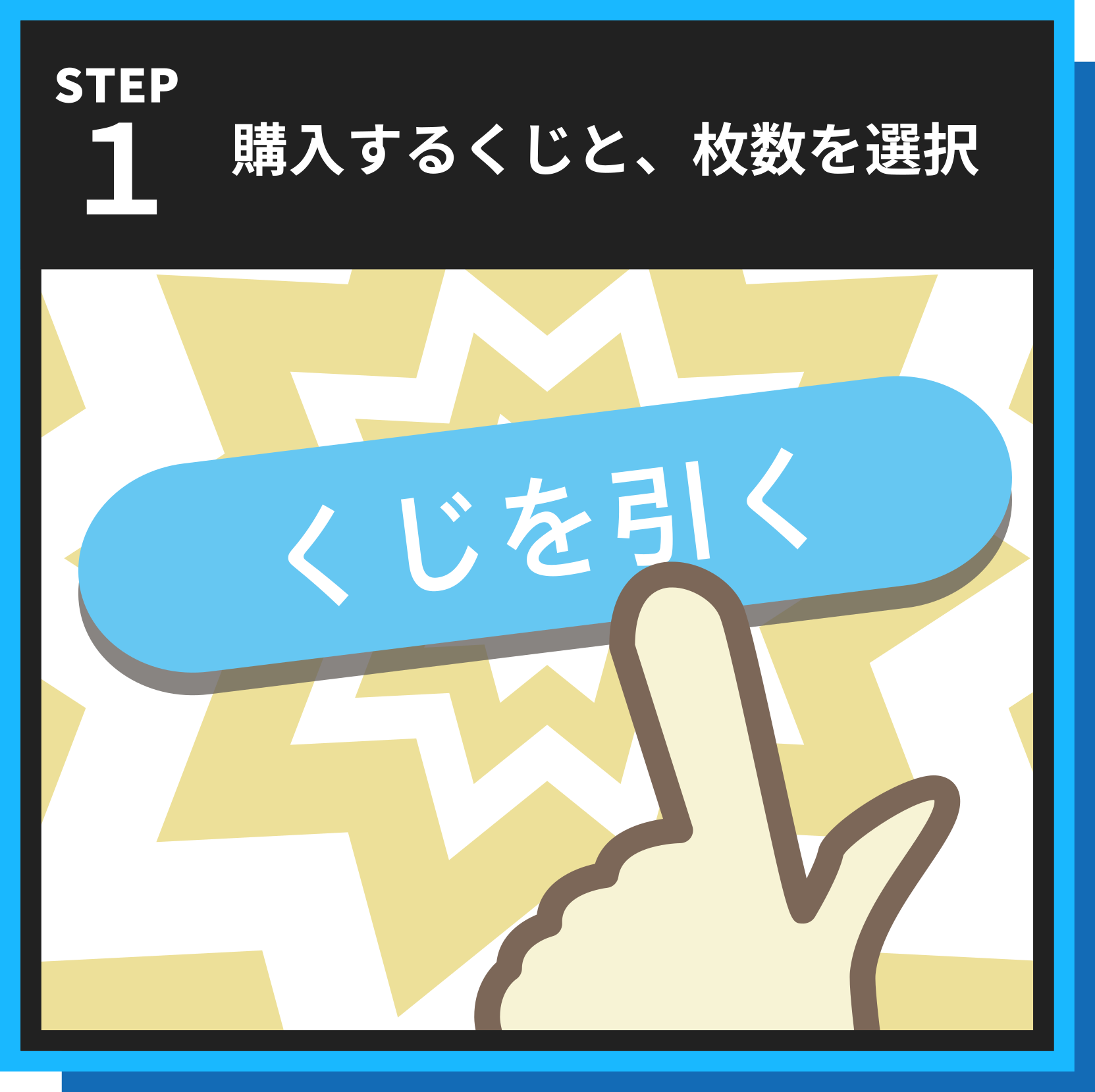 購入するくじを選択